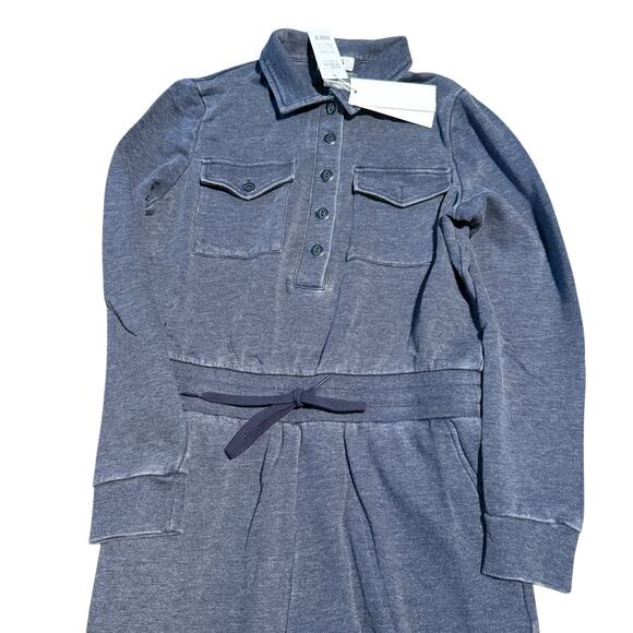 525 America Revolve Distressed Utility Jumpsuit, Ink Color, Women's Small, NWT - Picture 4 of 10